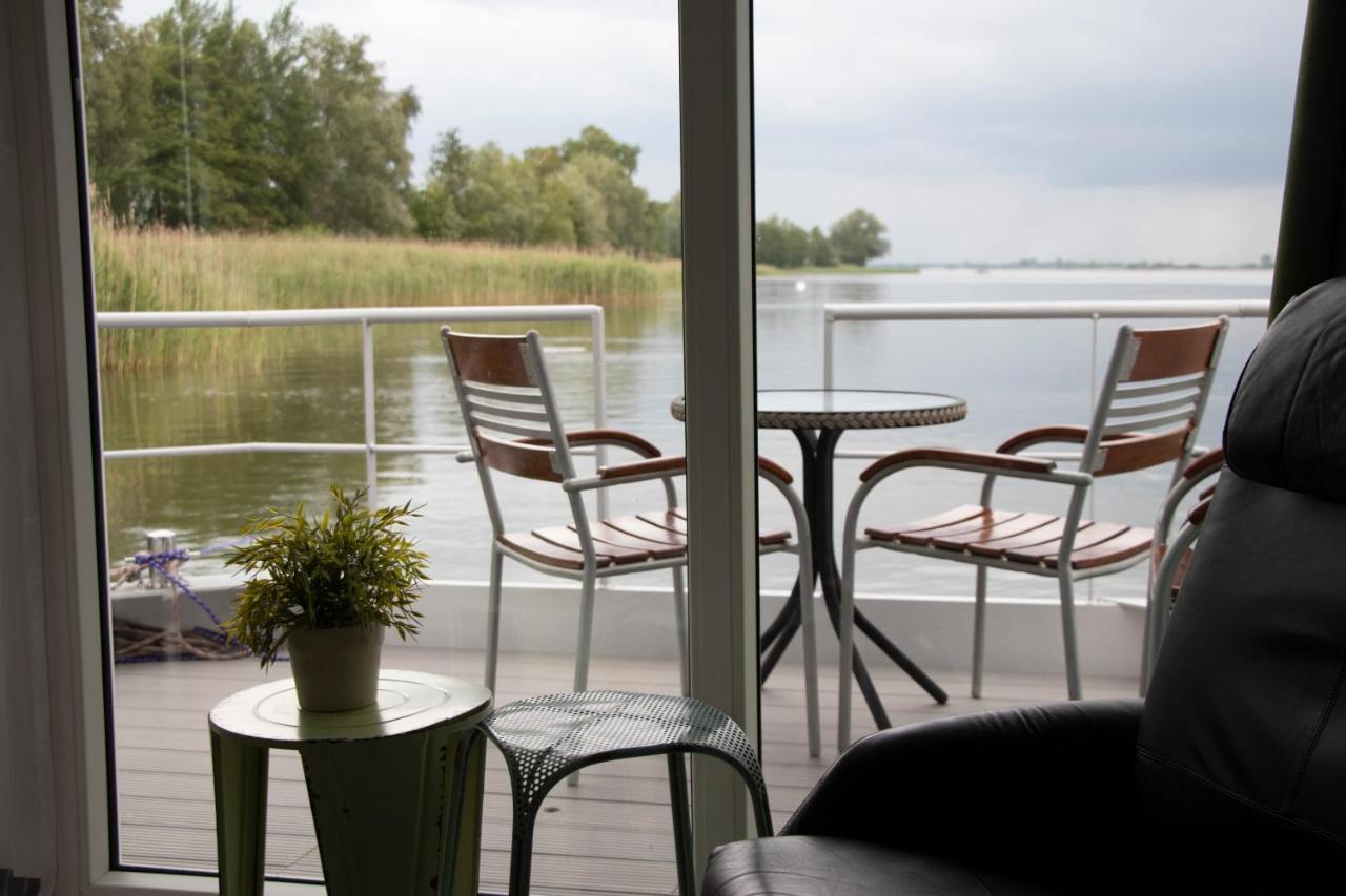 Houseboat Uitzicht Over Veluwemeer, Natuurlokatie, Prachtige Vergezichten Biddinghuizen Exterior photo
