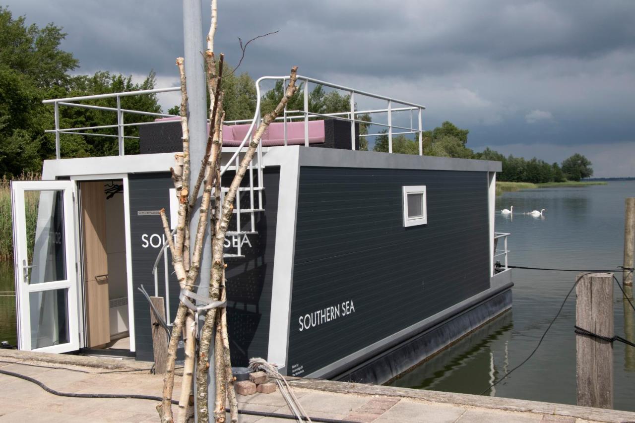 Houseboat Uitzicht Over Veluwemeer, Natuurlokatie, Prachtige Vergezichten Biddinghuizen Exterior photo