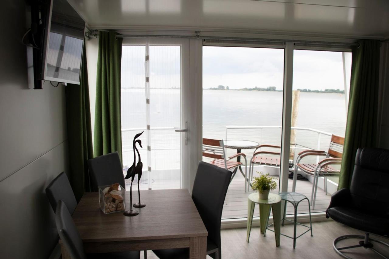 Houseboat Uitzicht Over Veluwemeer, Natuurlokatie, Prachtige Vergezichten Biddinghuizen Exterior photo