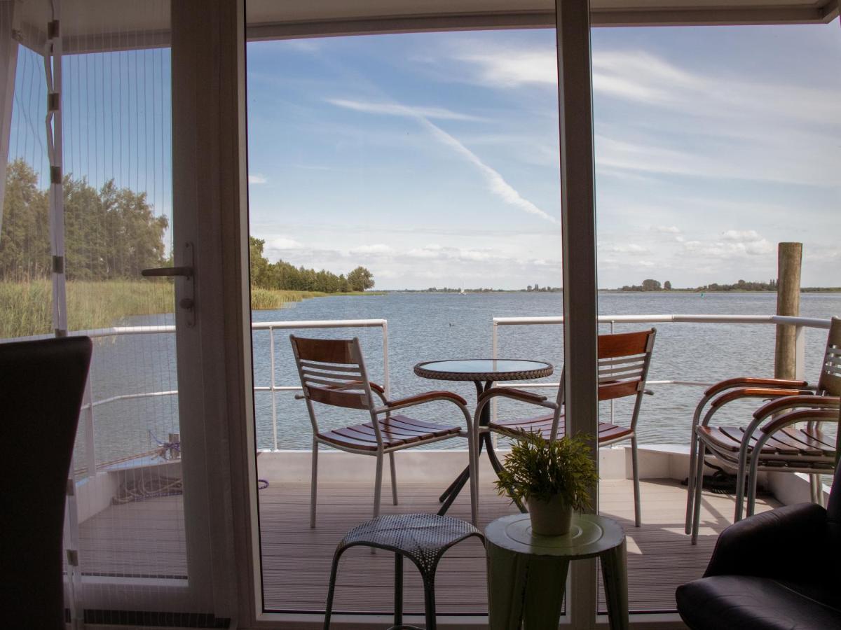 Houseboat Uitzicht Over Veluwemeer, Natuurlokatie, Prachtige Vergezichten Biddinghuizen Exterior photo