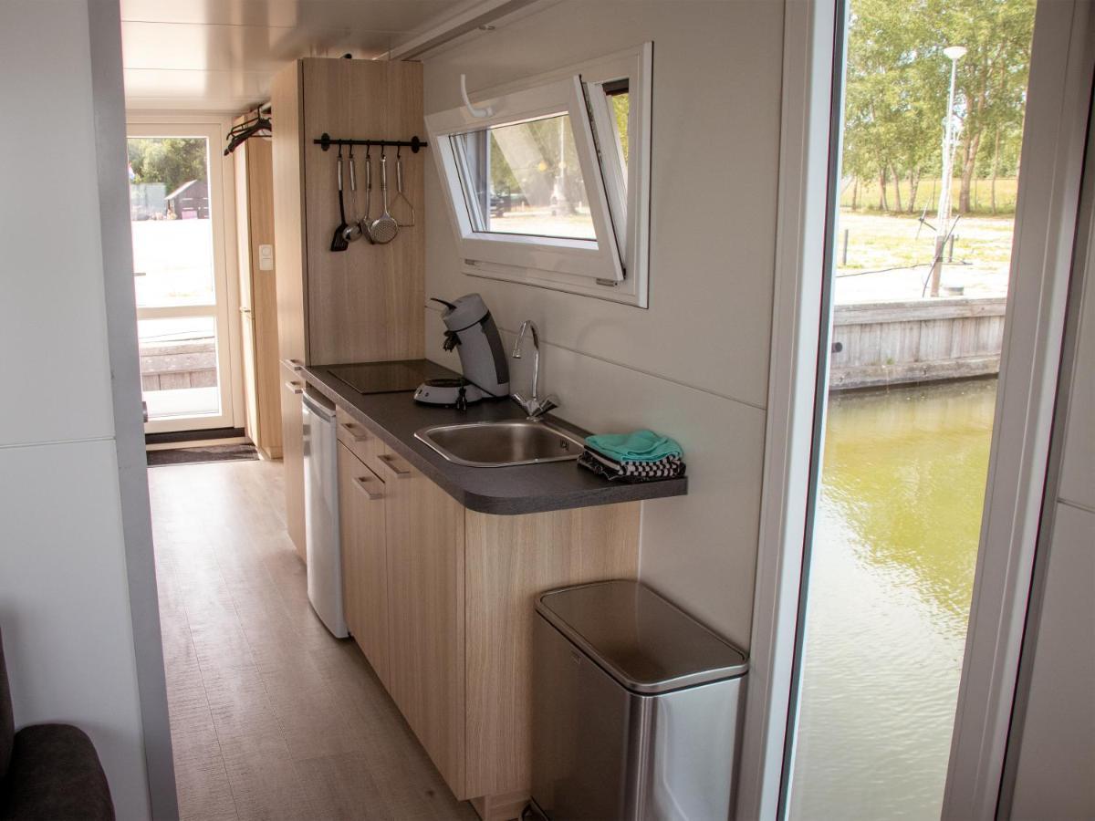 Houseboat Uitzicht Over Veluwemeer, Natuurlokatie, Prachtige Vergezichten Biddinghuizen Exterior photo
